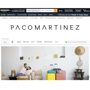 Ejemplo de tienda oficial de Paco Martínez