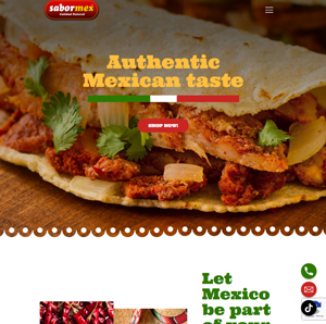 SABORMEX · Proyecto WordPress