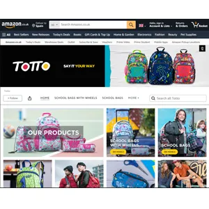 Ejemplo de tienda oficial de TOTTO